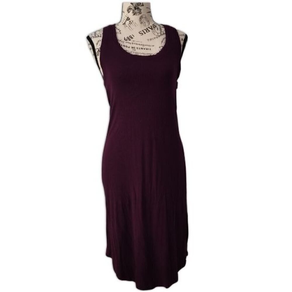Victoria’s Secret Sheath Sleeveless Dress Racerback Eggplant Purple Size Medium